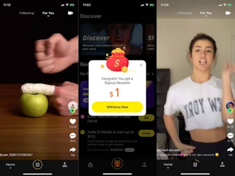 top 4 app xem video tiktok kiem tien 2