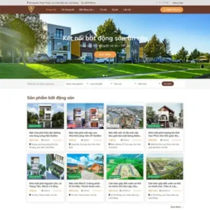 Source Code Mẫu Website bất động sản 36 chuẩn đẹp