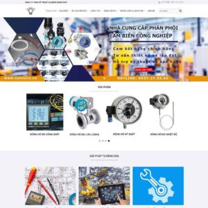 Source Code Theme wordpress công ty bán cảm biến công nghiệp