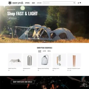 Source Code Mẫu Website bán lều du lịch, đồ phượt camping chuẩn đẹp