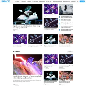 Source Code Mẫu Website tin tức bitcoin, crypto 02 chuẩn đẹp