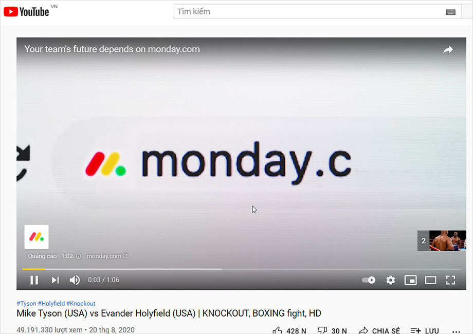 dich vu quang cao youtube