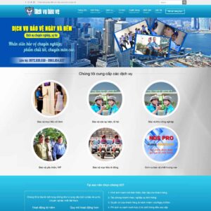 Source Code Theme WordPress công ty, dịch vụ bảo vệ