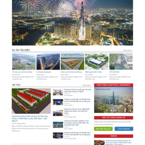 Mẫu website giới thiệu công ty wordpress