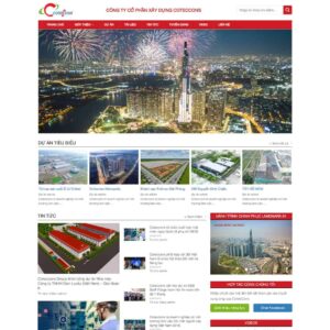 Source Code Theme WordPress giới thiệu công ty xây dựng