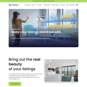 Source Code Mẫu Website công ty giải pháp không gian ảo chuẩn đẹp