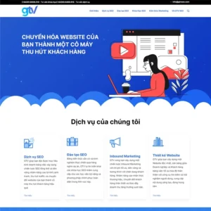 Source Code Mẫu Website công ty dịch vụ SEO chuẩn đẹp