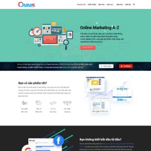 Source Code Theme WordPress công ty thiết kế web, marketing online