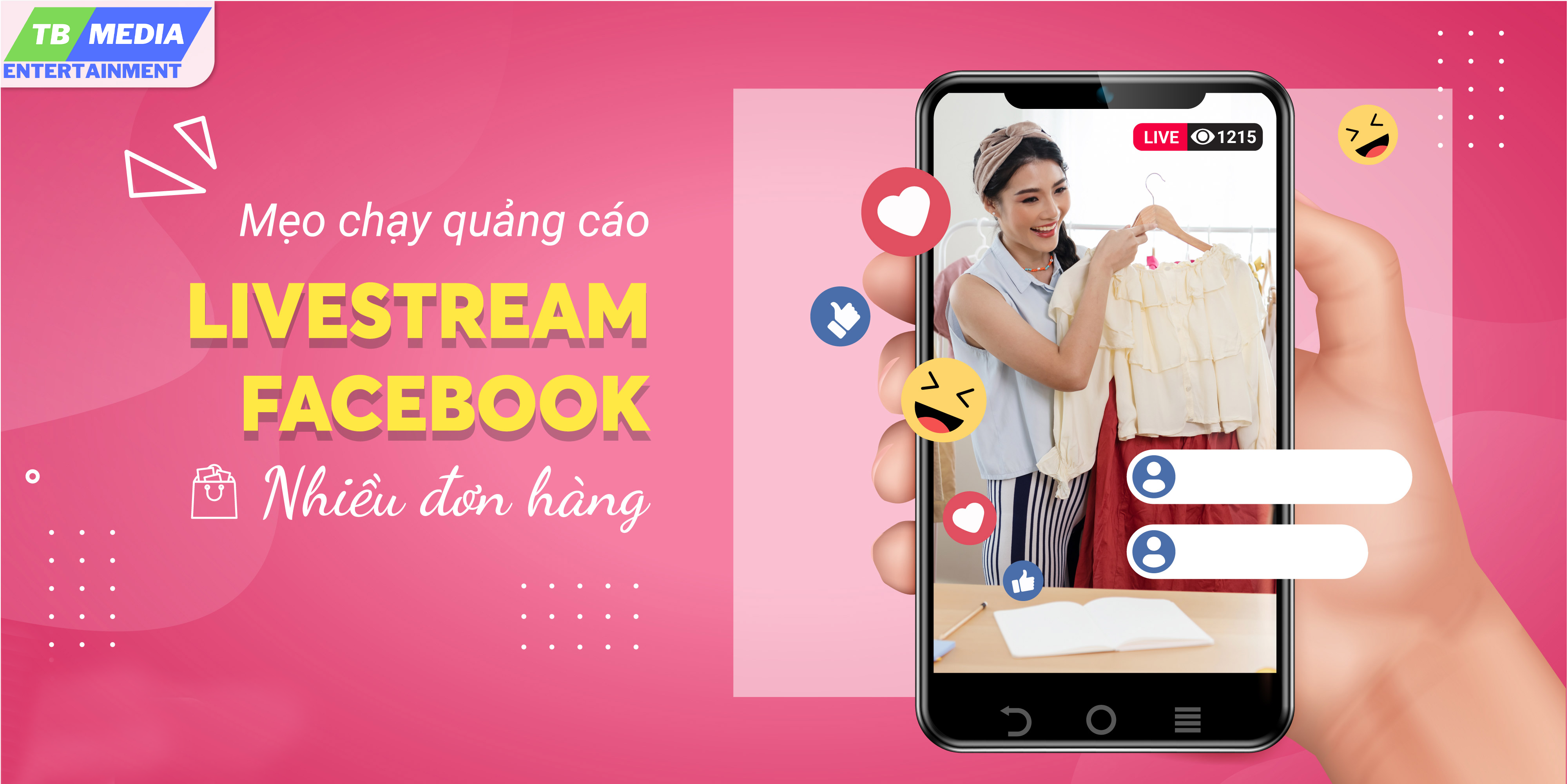 Fanpage Livestream Facebook meo chay quang cao livestream