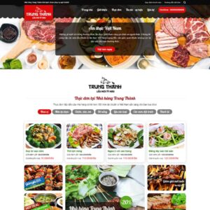 Source Code Theme WordPress nhà hàng, ăn uống