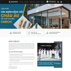Source Code Mẫu Website công ty nhôm kính 04 chuẩn đẹp