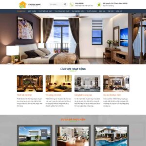 Source Code Theme WordPress công ty thiết kế, thi công nội thất 03