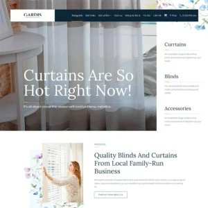 Source Code Mẫu Website bán rèm cửa 02 chuẩn đẹp
