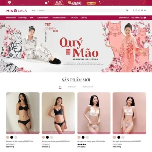 Source Code Mẫu Website thời trang nội y 02 chuẩn đẹp