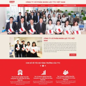 Source Code Mẫu Website xuất khẩu lao động 08 chuẩn đẹp